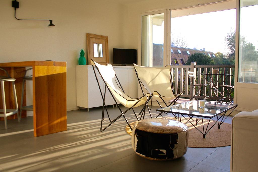 Appartement Le Clos De Sablier Tourgéville Szoba fotó